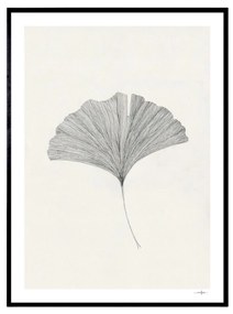 THE POSTER CLUB Autorský mini plagát Ginkgo Leaf by Ana Frois A5