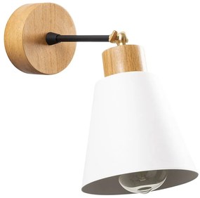 Nástenné svietidlo v bielo-prírodnej farbe Manavgat – Opviq lights