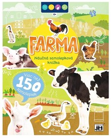 CreativeToys Knižka so samolepkami – Farma