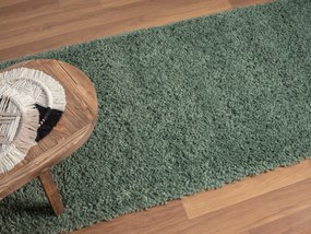 My Flair, Behúň My Shaggy hellgrün, 80x200, zelená, chodba / predsieň