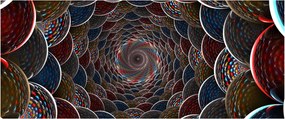 Obraz - Vír (120x50 cm)
