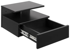 Nočný stolík AVA čierna