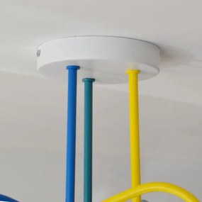 LED Detský prisadený luster OXFORD 3xE27/15W/230V