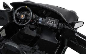 Ramiz Detské pretekárske auto Porsche 911 GT3 STRONG čierne