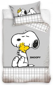 Obliečky do postieľky Snoopy Najlepší kamaráti 100x135/40x60 cm