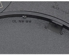 Fulgur 42366 - LED Stropné svietidlo NOMY LED/50W/230V pr. 60 cm čierna