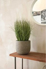 Izbový kvetináč CALDO, vláknocement, 25x22 cm, sivý