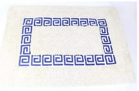 Koberček do kúpeľne 60x40cm grécky vzor