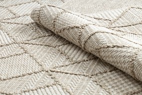 Koberec JERSEY 19231 bežový -  BOHO