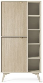 Regál Forest 80 cm béžový