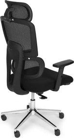 Ergonomická sieťovaná kancelárska stolička s nastaviteľnou opierkou hlavy