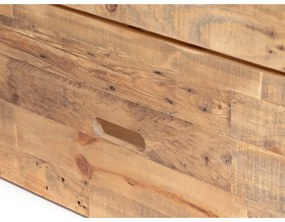 furniture-nabytek.cz - Masívna posteľ Mayari 180x200 s úložným priestorom, borovica, lakovaná