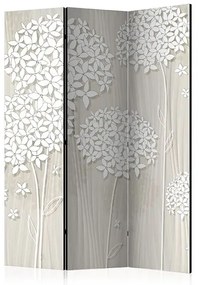 Paraván - Paper Dandelions [Room Dividers] Veľkosť: 135x172, Verzia: Akustický