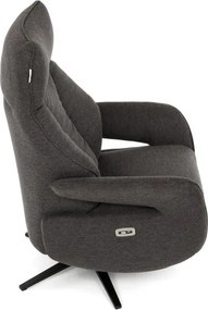 Polohovacie kreslo hnedé, elektrické TV-B3973 BR2
