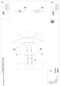 Nástenné svietidlo Tear, 1x biele kovové tienidlo