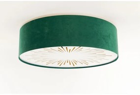 Stropné svietidlo RAYS 2xE27/60W/230V pr. 40 cm zelená