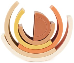 Bieco - Skladacia silikónová dúha - Chocolate Bliss