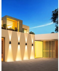 Brilagi - LED Solárne nástenné svietidlo PYRAMID LED/2W/3,2V 1300 mAh IP54