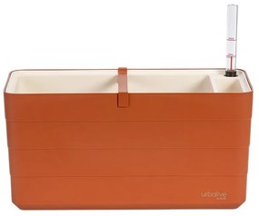 Plastový samozavlažovací kvetináč 39,5 cm Berberis – Plastia