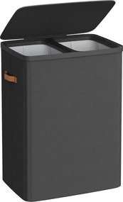 Koš na prádlo Vilém 170 L černý