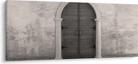 Obraz - Tajomné dvere (120x50 cm)