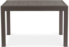Záhradný stôl Fargo 119,5 cm hnedý