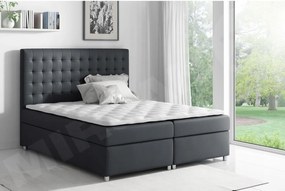 Manželská posteľ 180 cm Azanat (atramentová)