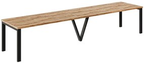 Rozkladací stôl 130-405 cm Titan dub craft
