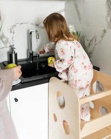 Montessori učiaca veža 3v1 XL 89 cm