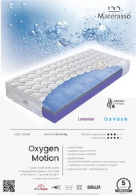 Materasso Penový matrac OXYGEN motion Rozmer: 80 x 200 cm