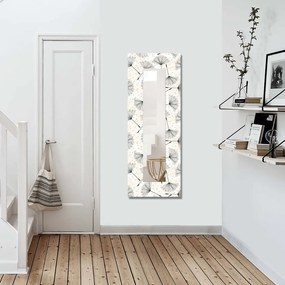 Nástenné zrkadlo s dreveným rámom 40x120 cm – Wallity