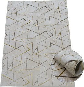 Koberec Esprit 3608 béžový – obdĺžnikový s jemným vzorom Rozmer: 240x330 cm