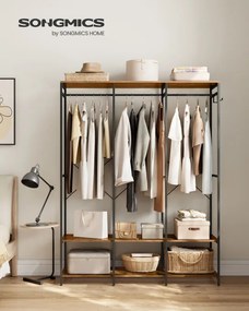 Otvorená šatníková skriňa RGR005B01