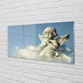 Obraz na akrylátovom skle Anjel neba mraky 140x70 cm
