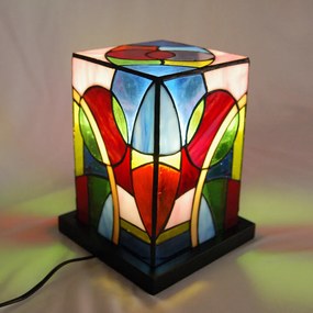 Vitrážová nočná lampa tiffany 25*18