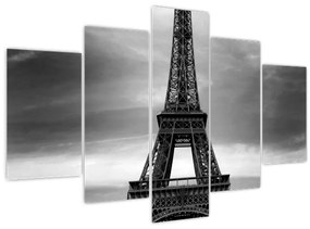 Obraz - Ružové auto v Paríži (150x105 cm)