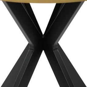 Autronic BONTEC Okrúhly jedálenský stôl 80x80cm, mdf, divoký dub, HT-F4108 OAK Farba: Hnedá