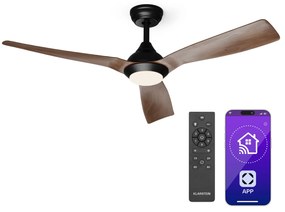 Fiji Flow 2 v 1 Smart, stropný ventilátor, Ø 132 cm, stmievateľné LED svetlo, diaľkové ovládanie, ovládanie cez aplikáciu, 2 smery chodu
