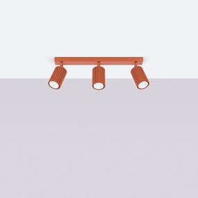 Bodové svietidlo v tehlovej farbe 6,5x45 cm Gleam – Sollux