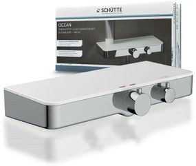 Schütte Sprchová termostatická batéria Ocean (chrómová/biela)  (100335888)