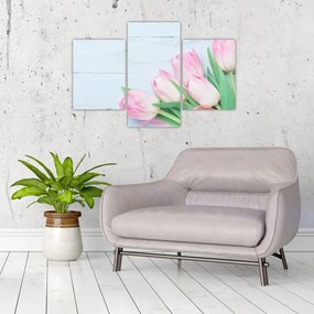 Obraz - Kytica tulipánov (90x60 cm)