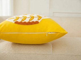 Obliečka na vankúš VAZONIE 45x45 cm, žltá