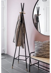 Čierny kovový vešiak Loft - Wenko