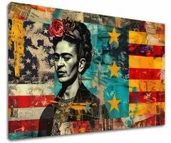 Obraz Frida Kahlo - Kultúrny odkaz | 100% originál domaľovaný akrylom