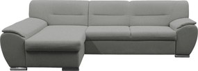 XXXLutz ROHOVÁ SEDAČKA, textil, svetlosivá MID.YOU - Sedačky - 001574004510
