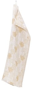 Ľanová utierka Tulppaani 48x70, zlatá