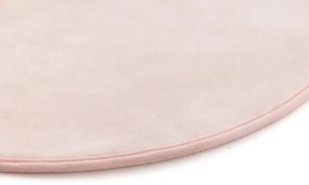 Kúpeľňový koberček Miami Viscose ružový kruh