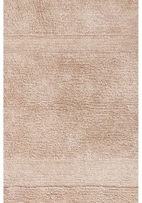 Svetloružový prateľný ručne tkaný bavlnený koberec 140x200 cm Bloom Rose – Lorena Canals