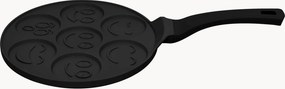 Nepriľnavá panvica na lievance Emoji Matte Black