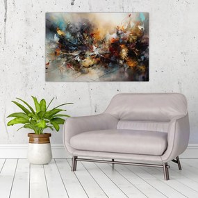 Obraz - Abstraktná grafika (90x60 cm)